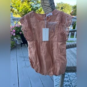 Jamie Kay Romper Size 2 NWT